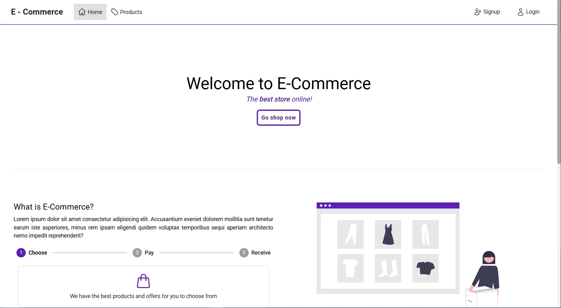 E-commerce